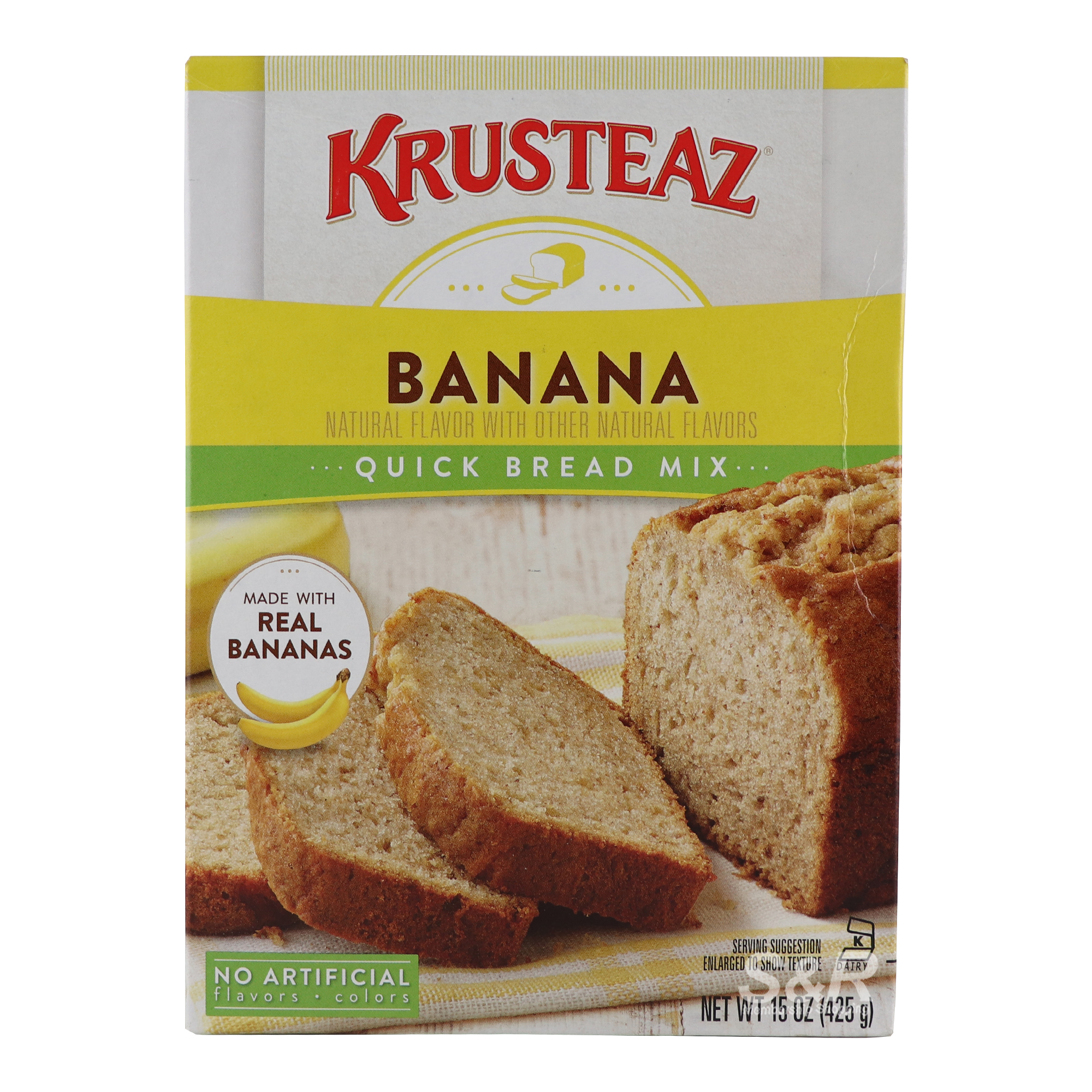Krusteaz Banana Quick Bread Mix 425g Krusteaz Banana Quick Bread Mix 425g